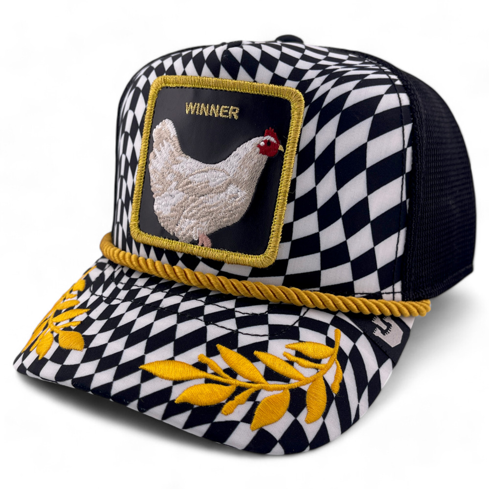 Goorin Bros Winner Winner‎ Chicken Dinner WWCD The Farm Adjustable Trucker Hat